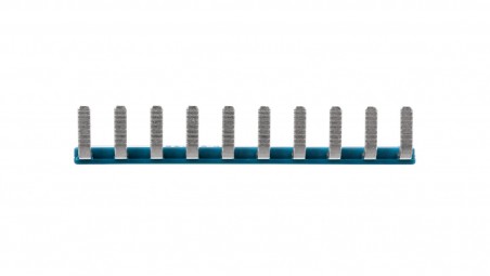 Mostek wtykany 10-torowy raster 6,15mm niebieski EB 10- DIK BU 2716680 /10szt.