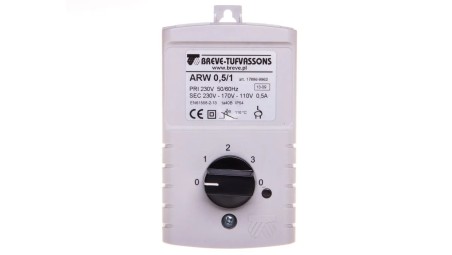 Regulator prędkości obrotowej 1-fazowy ARW 0,5/1 230V 0,5A IP54 17886-9962