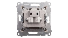 Simon 54 Gniazdo antenowe RD/TV końcowe separowane złoty mat DAK.01/44