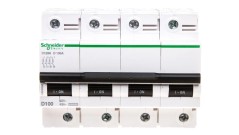 Wyłącznik nadprądowy 4P D 100A 10kA AC C120N A9N18392