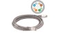 Patch-cord F/UTP kat.6 PVC 0.5m szary KKS6SZA0.5 Patch-cord F/UTP kat.6 PVC 0.5m szary KKS6SZA0.5