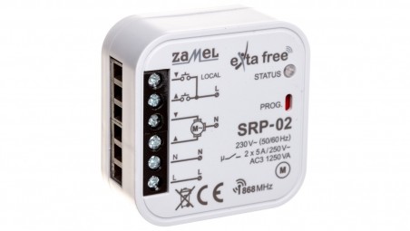 Sterownik rolet dopuszkowy SRP-02 EXF10000079