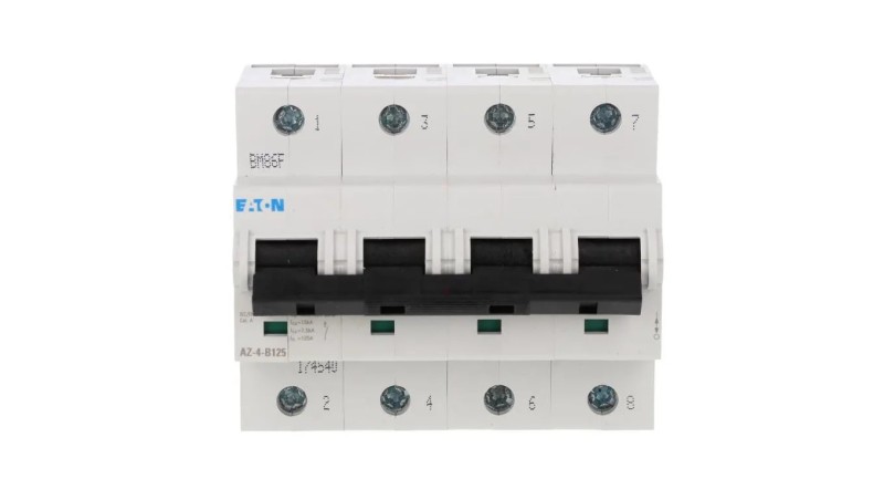 Wyłącznik nadprądowy 4P B 125A 25kA AC AZ-4-B125 174540 Wyłącznik nadprądowy 4P B 125A 25kA AC AZ-4-B125 174540