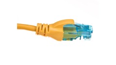 Kabel krosowy (Patch Cord) U/UTP kat.5e żółty 1m DK-1512-010/Y