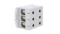 Złączka szynowa 3-torowa ZJUN-3x150 szara R34RR-07010022301