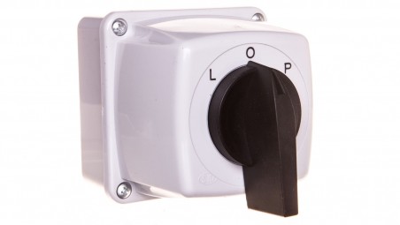 Łącznik krzywkowy L-0-P 3P 25A IP44 Łuk E25-43 w obudowie 952542