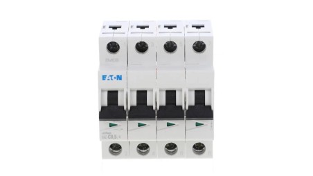 Wyłącznik nadprądowy 4P C 0,5A 15kA AC FAZ-C0,5/4 279044