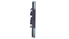 DANTE Ramka potrójna szkło BLACK GLASS 4509183