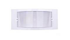 Plafoniera 1x 60W E27 IIkl. 220-240V IP54 TURK DL-60 IP54 biala 7025