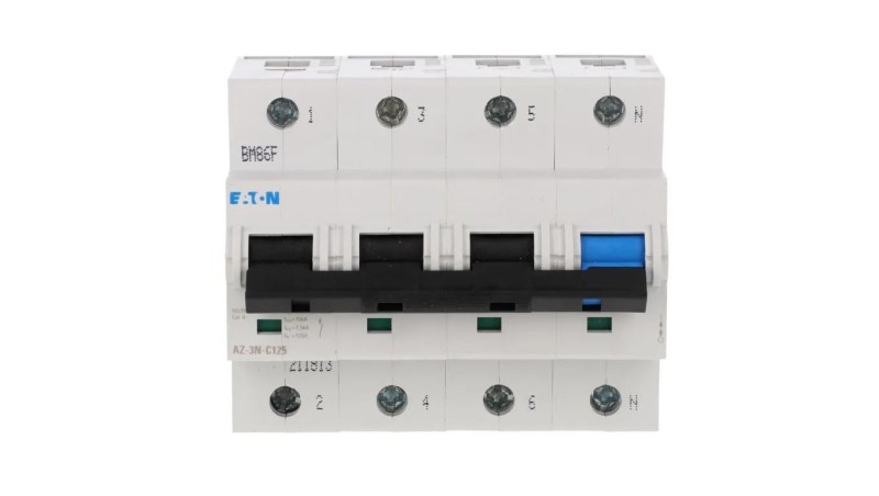 Wyłącznik nadprądowy 3P+N C 125A 15kA AC AZ-3N-C125 211813 Wyłącznik nadprądowy 3P+N C 125A 15kA AC AZ-3N-C125 211813