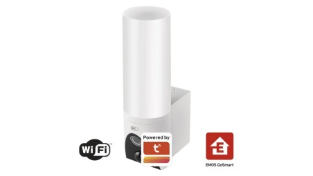 GoSmart Kamera zewnętrzna obrotowa IP-300 TORCH z Wi-Fi, z lampą, biała obudowa, H4054