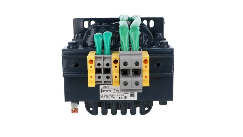 Transformator 1-fazowy TMM separacyjny lub bezpieczeństwa z karkasem dwukomorowym 1600VA 230/24V 16224-9896 Transformator 1-fazowy TMM separacyjny lub bezpieczeństwa z karkasem dwukomorowym 1600VA 230/24V 16224-9896