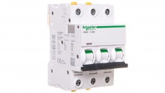 Wyłącznik nadprądowy 3P C 25A 10kA AC iC60H-C25-3 A9F07325