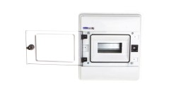 Rozdzielnica modułowa 1x8 podtynkowa IP65. RHp-8/Z (z zamkiem) 36.809