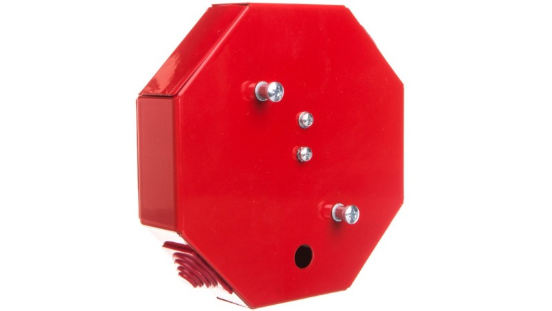 Puszka instalacyjna przeciwpożarowa 140x40mm E90 ośmiokątna PIP-3AN/0,75A Puszka instalacyjna przeciwpożarowa 140x40mm E90 ośmiokątna PIP-3AN/0,75A