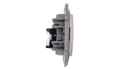 NILOE Gniazdo komputerowe pojedyncze RJ45 kat.6 UTP kremowe 664873