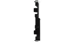 VALENA ALLURE Plakietka gniazda pojedynczego RJ11 lub rj12 lub RJ45 z etykietą czarny 755478