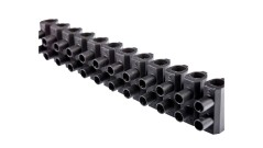 Listwa zaciskowa gwintowa 12-torowa 35mm2 czarna EKL 5E 89150007