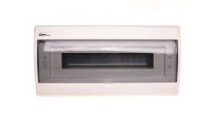 Rozdzielnica modułowa 1x18 natynkowa IP40 RN-18 Fala 7.7