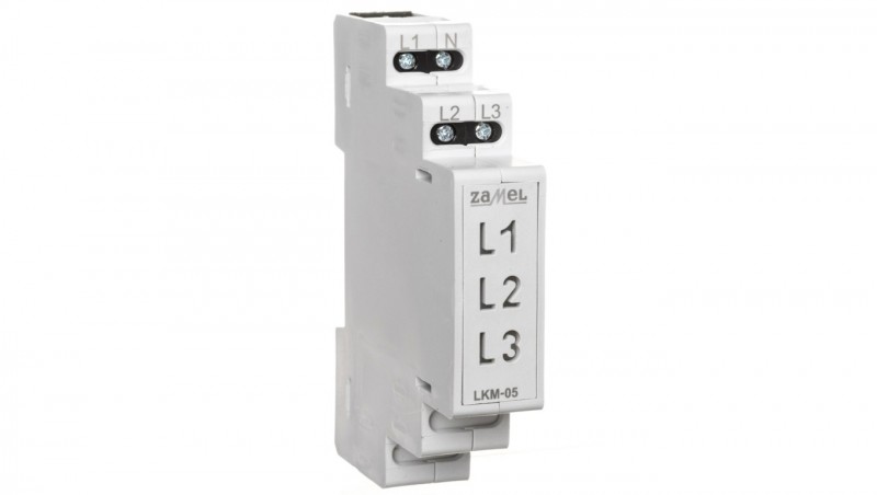 Wskaźnik zasilania 230V AC LED żółta/zielona/czerwona sieć TN LKM-05-40 EXT10000048 Wskaźnik zasilania 230V AC LED żółta/zielona/czerwona sieć TN LKM-05-40 EXT10000048