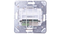 IMPRESJA Gniazdo telefoniczne podwójne RJ11 równoległe ecru GPT-2YR/m/27