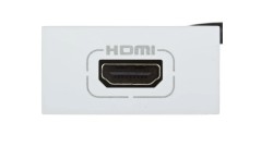 MOSAIC Gniazdo HDMI typu A z przewodem białe 78778