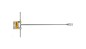 Klucz trzpieniowy nasadowy 10mm długość 400mm 35D035 Klucz trzpieniowy nasadowy 10mm długość 400mm 35D035