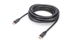 Kabel połączeniowy DisplayPort 4K 60Hz UHD Typ DP/DP M/M czarny 10m AK-340105-100-S