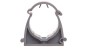 Uchwyt zamknięty do rur 32mm szary UZ 32 SZ 10504 /100szt./
