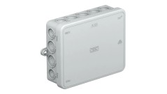 Puszka n/t odgałęźna 125x100x40mm 18 przepustów IP55 A 18 jasnoszara 2000410 /10szt./