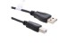 Kabel USB A wtyk - USB B wtyk 2.0 czarny AK-300105-018-S /1,8m/