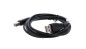 Kabel USB A wtyk - USB B wtyk 2.0 czarny AK-300105-018-S /1,8m/