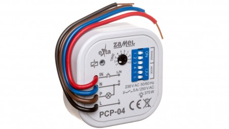 Przekaźnik czasowy 230V AC PCP-04 EXT10000088