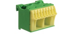 Blok samozacisków 63A QC zielony 10 przyłączy 33x45x45mm KN10E