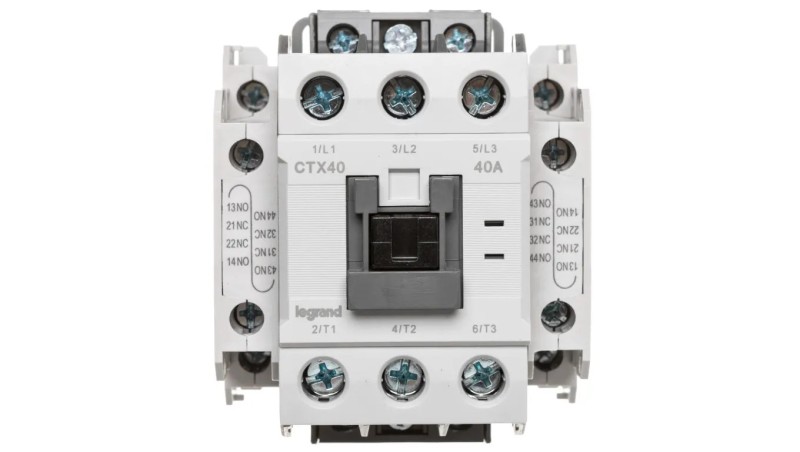 Stycznik mocy 40A 3P 230V AC 2Z 2R CTX3 416136 Stycznik mocy 40A 3P 230V AC 2Z 2R CTX3 416136
