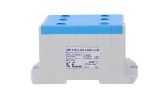 Złączka szynowa 3-torowa ZJUN-3x240/BL niebieska R34RR-07010022601