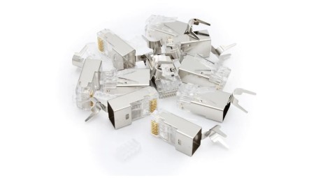 Wtyk RJ45 (8P8C) uniwersalny, kat. 6A, ekranowany, AWG 24-22, opakowanie 10 szt. X-ML-6F-OD-10-IMP