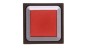 Napęd przycisku 22x22mm czerwony z samopowrotem Q25D-RT 086444