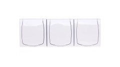 MADERA Gniazdo hermetyczne potrójne z/u IP44 klapka biała GNH-3NZ/00/w