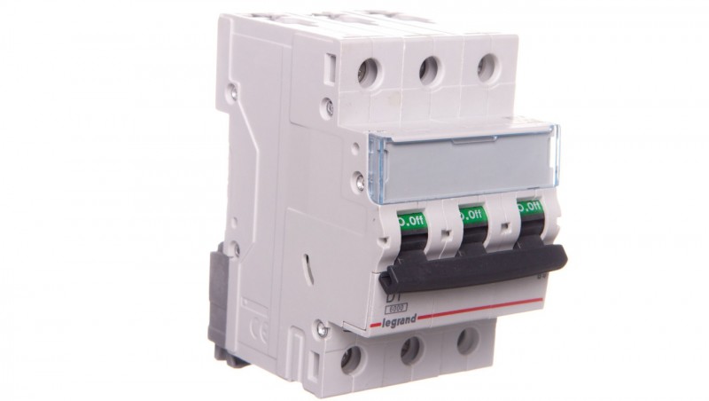 Wyłącznik nadprądowy 3P D 1A 6kA AC S303 TX3 403747 Wyłącznik nadprądowy 3P D 1A 6kA AC S303 TX3 403747