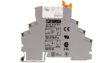 Przekaźnik interfejsowy z zaciskami push-in 1P 6A 24V DC RIF-0-RPT-24DC/21 2903370