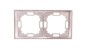 Simon Basic Neos Ramka podwójna stal inox BMRC2/21