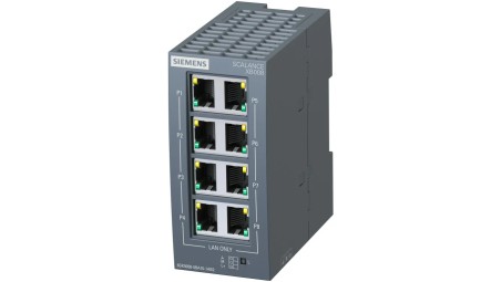 Switch przemysłowy 8 portów RJ45 10/100Mb/s SCALANCE XB008 6GK5008-0BA10-1AB2