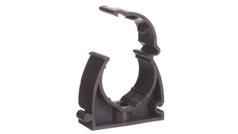 Uchwyt zamknięty do rur 25mm szary UZ 25 SZ 10224 /100szt./ Uchwyt zamknięty do rur 25mm szary UZ 25 SZ 10224 /100szt./