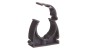 Uchwyt zamknięty do rur 25mm szary UZ 25 SZ 10224 /100szt./ Uchwyt zamknięty do rur 25mm szary UZ 25 SZ 10224 /100szt./