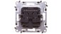 VALENA LIFE Gniazdo pojedyncze z/u 2P+Z aluminium 753381