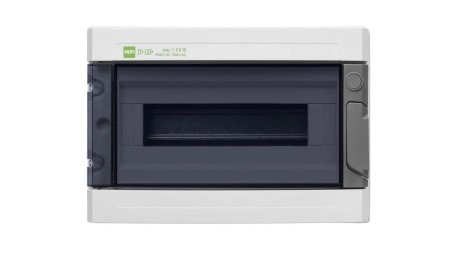 Rozdzielnica hermetyczna EP-LUX natynkowa 1x12 1500V DC 1000V AC PE+N dymny IP65 1954-01