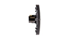 Simon Basic Gniazdo telefoniczne pojedyncze RJ11 stal inox BMTF1.02/21
