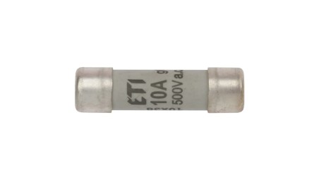 Wkładka bezpiecznikowa cylindryczna 10x38mm 10A gG 500V CH10 002620007