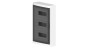 Rozdzielnica modułowa Elegant 3x12 natynkowa IP40 N+PE drzwi przezroczyste 2445-01 Rozdzielnica modułowa Elegant 3x12 natynkowa IP40 N+PE drzwi przezroczyste 2445-01